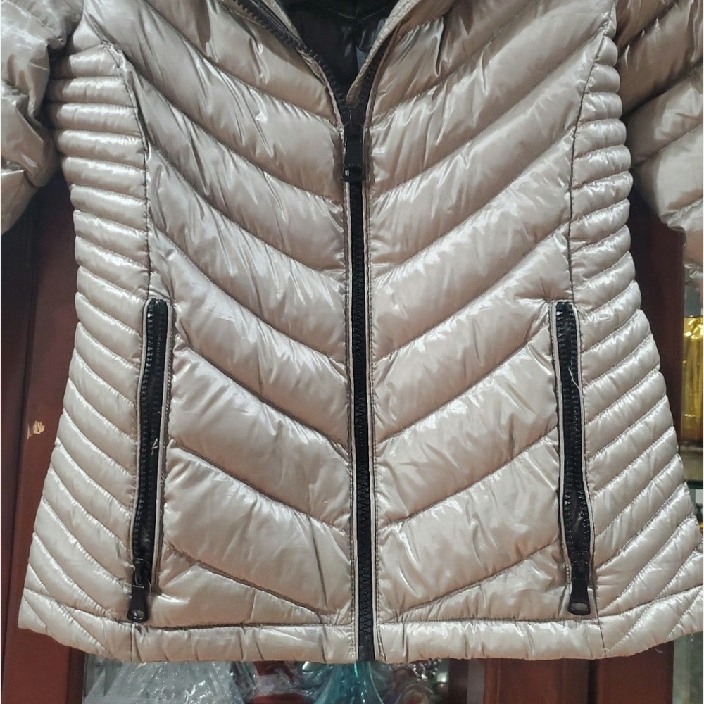 BCBGeneration Women's Quilted Jacket - Tan